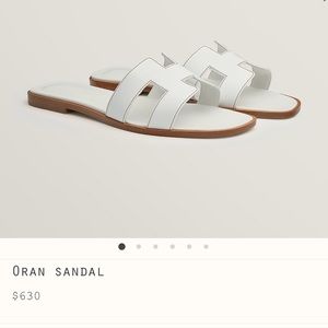 Hermes Oran Sandals